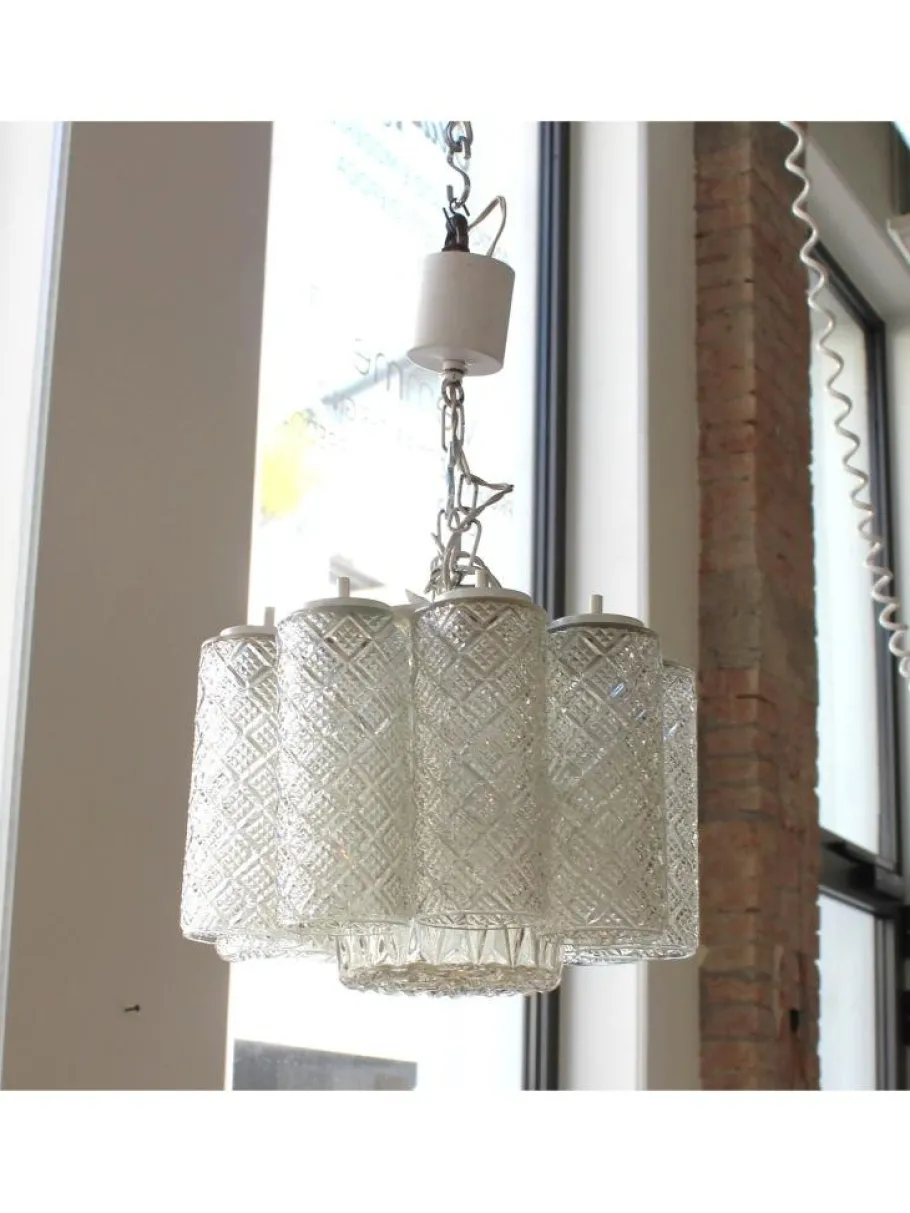 Online Pamono Cylinder Wall Light from Mazzega, 1969