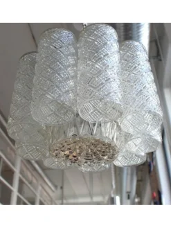 Online Pamono Cylinder Wall Light from Mazzega, 1969