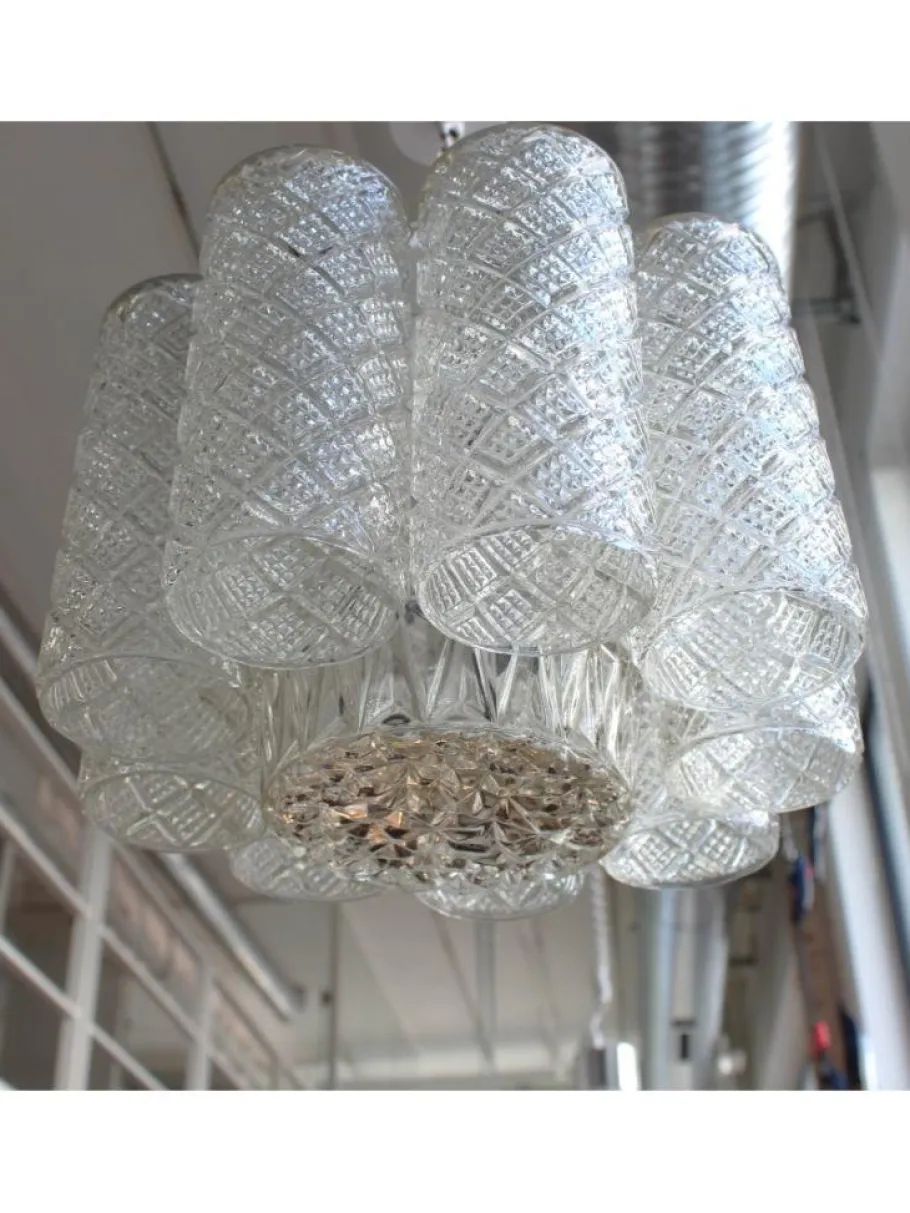 Online Pamono Cylinder Wall Light from Mazzega, 1969