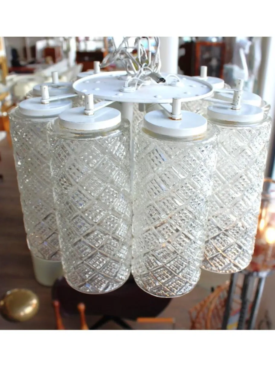 Online Pamono Cylinder Wall Light from Mazzega, 1969