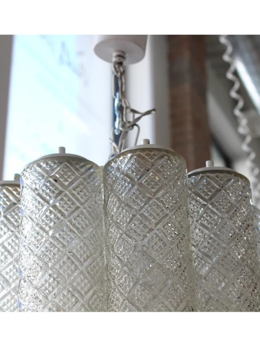 Online Pamono Cylinder Wall Light from Mazzega, 1969