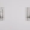New Pamono Cylindrical Murano Glass Wall Lights, 1970s, Set of 2