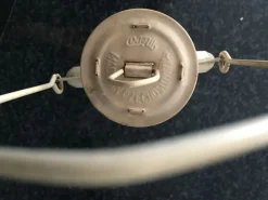 Sale Pamono Czechoslovakian Electrified Metal Meva Oil Lamp / Lantern