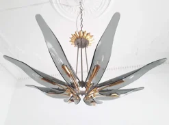 Discount Pamono Dahlia Chandelier by Max Ingrand for Fontana Arte, 1954