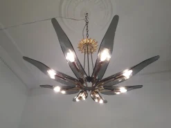 Discount Pamono Dahlia Chandelier by Max Ingrand for Fontana Arte, 1954