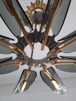 Discount Pamono Dahlia Chandelier by Max Ingrand for Fontana Arte, 1954