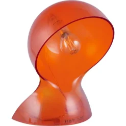Sale Pamono Dalu Table Lamp in Translucent Orange Plastic by Vico Magistretti for Artemide