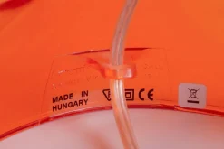 Sale Pamono Dalu Table Lamp in Translucent Orange Plastic by Vico Magistretti for Artemide