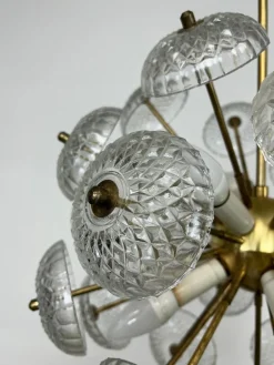 New Pamono Dandelion Pendant by Kamenický Šenov, 1940s