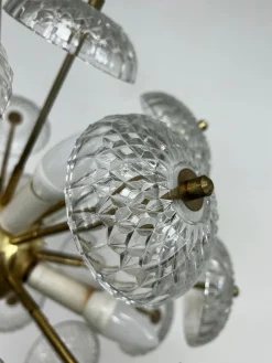 New Pamono Dandelion Pendant by Kamenický Šenov, 1940s