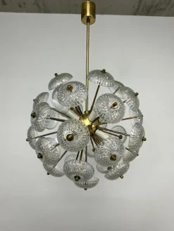 New Pamono Dandelion Pendant by Kamenický Šenov, 1940s