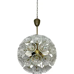 New Pamono Dandelion Pendant by Kamenický Šenov, 1970s