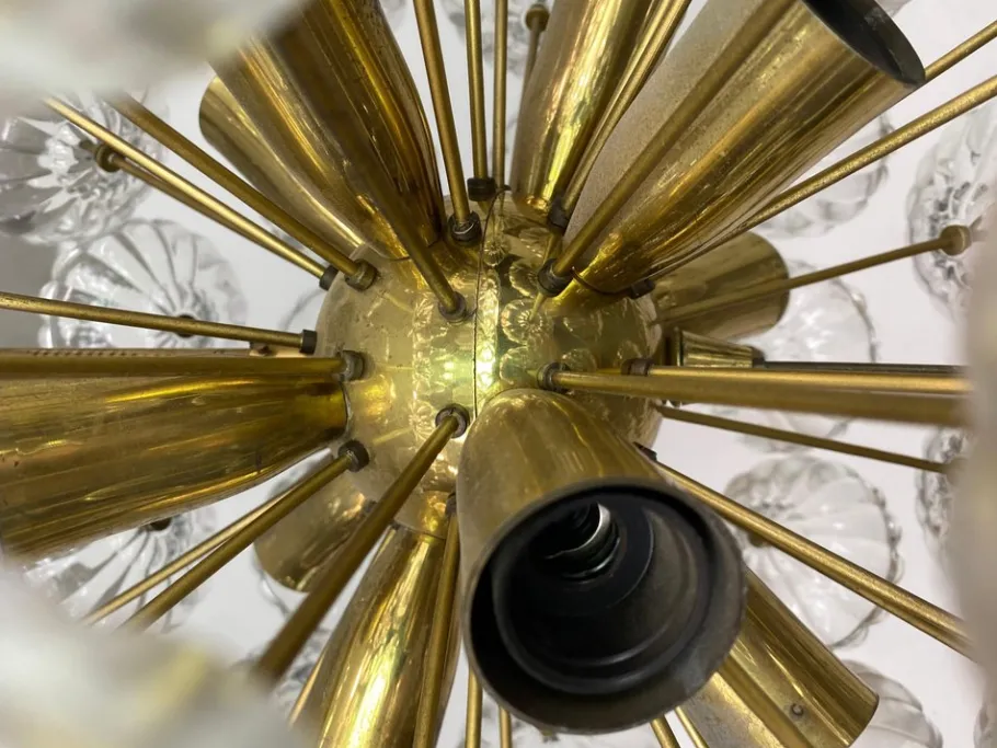 New Pamono Dandelion Pendant by Kamenický Šenov, 1970s