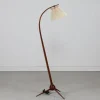 New Pamono Danish Bridge Tripod Floor Lamp by Severin Hansen for Haslev Møbelsnedkeri, 1950s