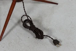 New Pamono Danish Bridge Tripod Floor Lamp by Severin Hansen for Haslev Møbelsnedkeri, 1950s