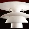 Hot Pamono Danish Brushed Metal Charlottenborg Model PH 6 ½ -6V Pendant Light by Poul Henningsen for Louis Poulsen, 1970s