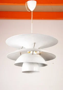 Hot Pamono Danish Brushed Metal Charlottenborg Model PH 6 ½ -6V Pendant Light by Poul Henningsen for Louis Poulsen, 1970s