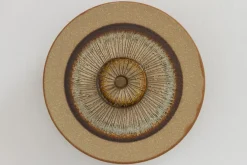 Sale Pamono Danish Ceramic Disc Wall Lamp from Søholm, 1970s