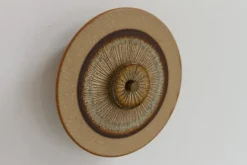 Sale Pamono Danish Ceramic Disc Wall Lamp from Søholm, 1970s