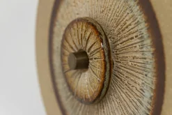 Sale Pamono Danish Ceramic Disc Wall Lamp from Søholm, 1970s