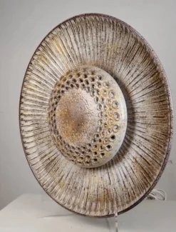 Discount Pamono Danish Ceramic Eclipse Wall Light from Sejer Keramik, 1960s