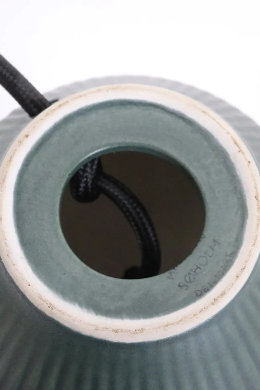 Online Pamono Danish Ceramic Table Lamps by Søholm, 1960s, Set of 2