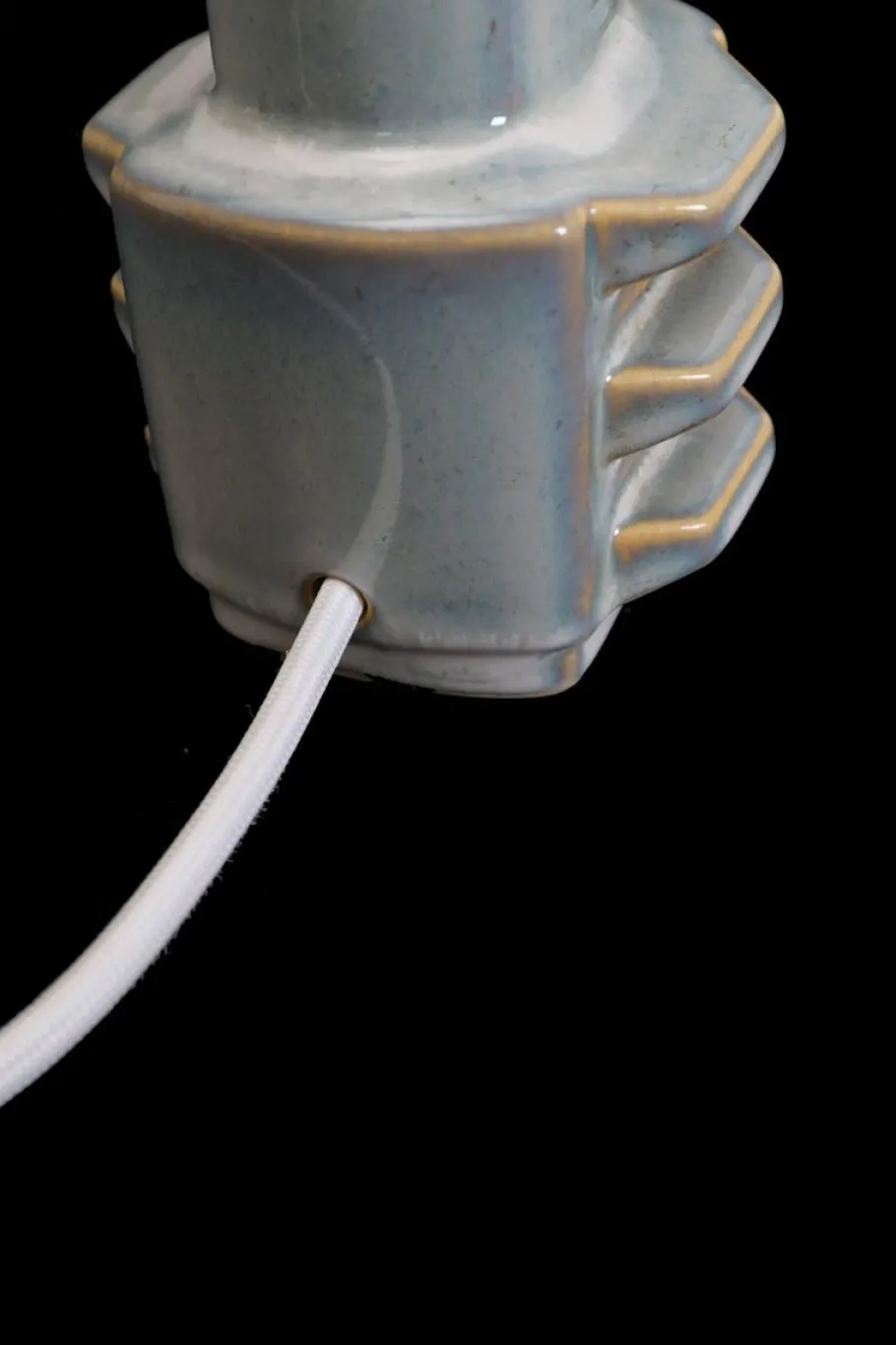 Online Pamono Danish Ceramic Table Lamp by Einar Johansen for Søholm, 1960s