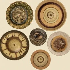 Hot Pamono Danish Ceramic Wall Light in the style of Axella, 1970