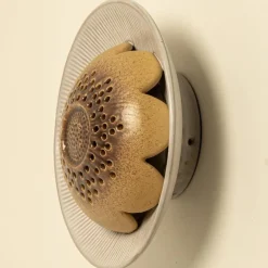 Sale Pamono Danish Ceramic Wall Light in the style of Axella, 1970