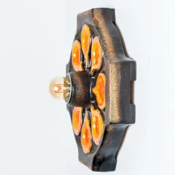 Discount Pamono Danish Ceramic Wall Light, 1970