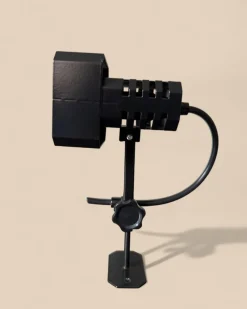 New Pamono Danish Flipper Wall Sconces in Black, 1970s, Set of 2