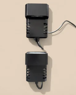 New Pamono Danish Flipper Wall Sconces in Black, 1970s, Set of 2