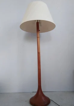 Clearance Pamono Danish Floor Lamp in Teak from Domus