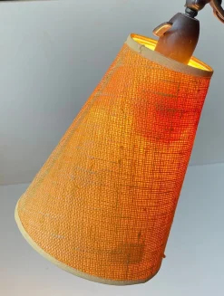 Outlet Pamono Danish Functionalist Adjustable Floor Lamp in Wrought Iron, 1940s