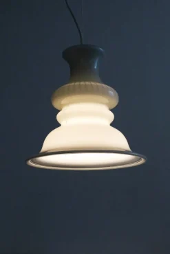 Hot Pamono Danish Hanging Lamp by Michael Bang for Holmegaard, 1980s