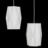 Discount Pamono Danish Hanging Lamps by Lars Schiøler for Hoyrup, 1960s, Set of 2