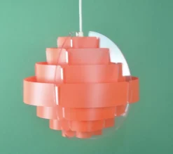 Hot Pamono Danish Lamp by Flemming Brylle & Preben Jacobsen, 1960s