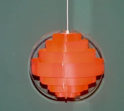 Hot Pamono Danish Lamp by Flemming Brylle & Preben Jacobsen, 1960s
