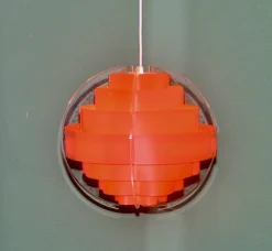 Hot Pamono Danish Lamp by Flemming Brylle & Preben Jacobsen, 1960s