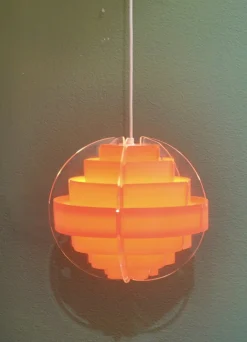 Hot Pamono Danish Lamp by Flemming Brylle & Preben Jacobsen, 1960s