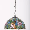 New Pamono Danish Lead Glass Pendant Lamp, 1970s