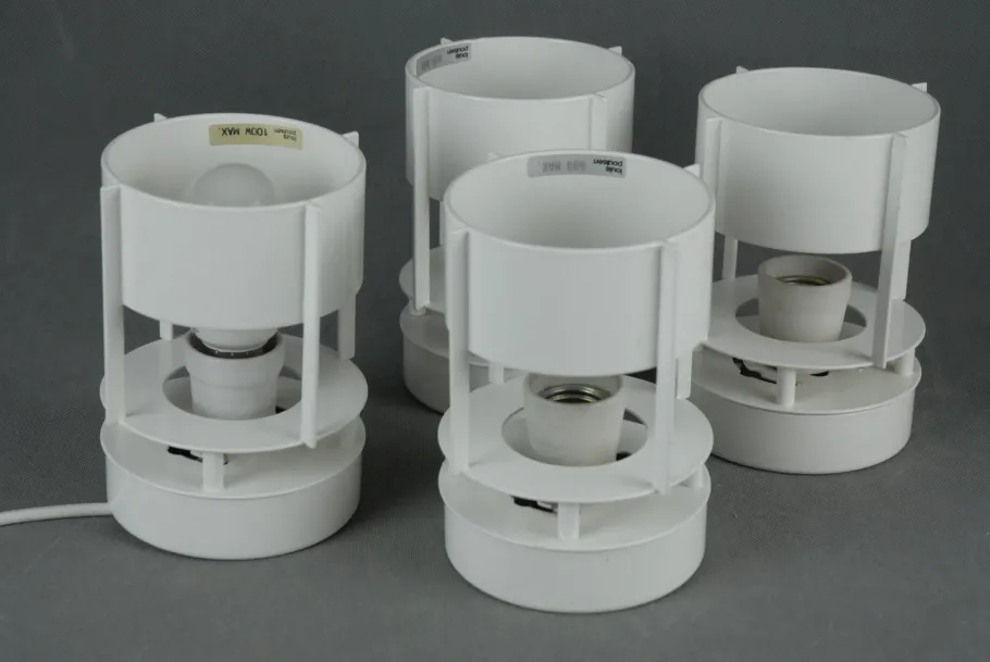 Discount Pamono Danish Magazin Ceiling Lamps by Wilhelm Wohlert for Louis Poulsen, Set of 3