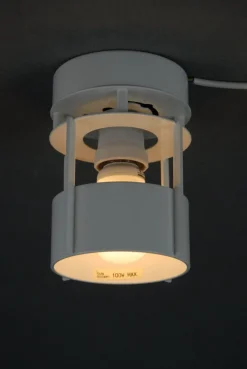 Discount Pamono Danish Magazin Ceiling Lamps by Wilhelm Wohlert for Louis Poulsen, Set of 3