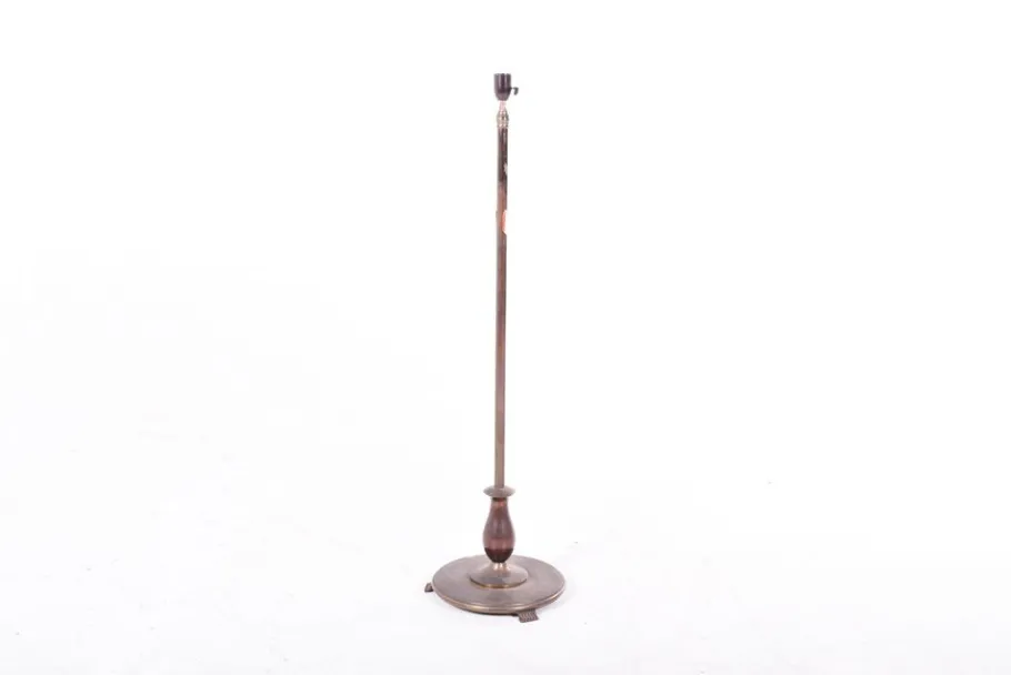 Outlet Pamono Danish Metal Floor Lamp, 1920s