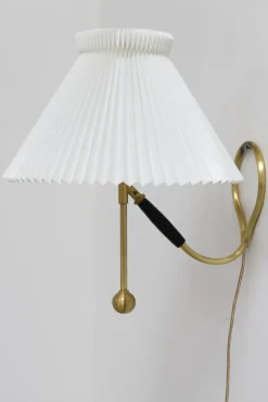 New Pamono Danish Model 306 Table or Wall Lamp by Kaare Klint for Le Klint, 1960s