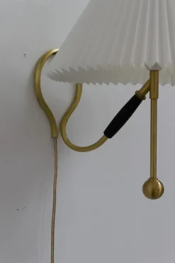 New Pamono Danish Model 306 Table or Wall Lamp by Kaare Klint for Le Klint, 1960s