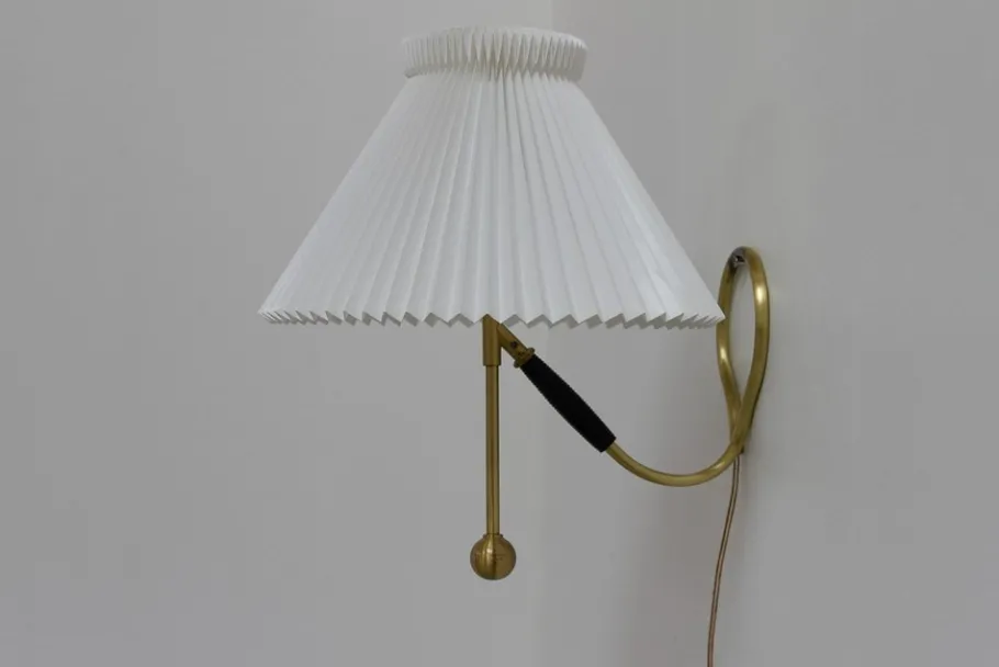 New Pamono Danish Model 306 Table or Wall Lamp by Kaare Klint for Le Klint, 1960s