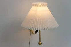 New Pamono Danish Model 306 Table or Wall Lamp by Kaare Klint for Le Klint, 1960s