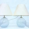 Outlet Pamono Danish Model TJ Ball Table Lamps by Torben Jørgensen for Holmegaard, 1970s, Set of 2