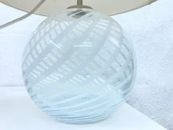 Outlet Pamono Danish Model TJ Ball Table Lamps by Torben Jørgensen for Holmegaard, 1970s, Set of 2